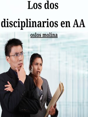 cover image of Los dos disciplinarios en AA